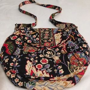 Vera Bradley Saddle Up Bag “Versailles” Pattern